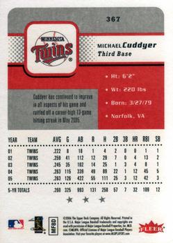 2006 Fleer #367 Michael Cuddyer Back