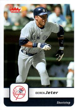 2006 Fleer #390 Derek Jeter Front