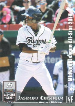 2018 Grandstand Midwest League All-Stars #NNO Jasardo Chisholm Front