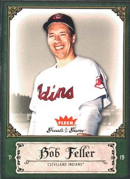 2006 Fleer Greats of the Game #11 Bob Feller Front