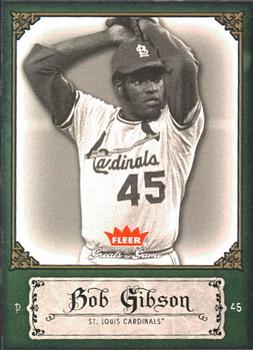 2006 Fleer Greats of the Game #12 Bob Gibson Front
