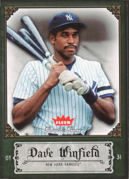 2006 Fleer Greats of the Game #25 Dave Winfield Front