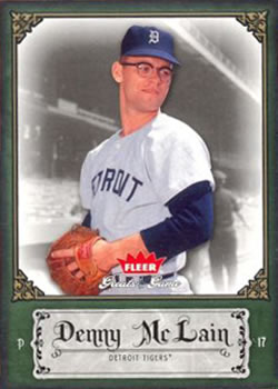 2006 Fleer Greats of the Game #27 Denny McLain Front