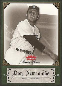 2006 Fleer Greats of the Game #29 Don Newcombe Front