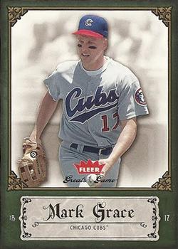 2006 Fleer Greats of the Game #64 Mark Grace Front