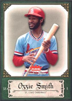 2006 Fleer Greats of the Game #68 Ozzie Smith Front