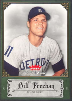 2006 Fleer Greats of the Game #6 Bill Freehan Front