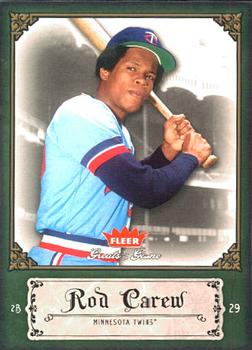 2006 Fleer Greats of the Game #77 Rod Carew Front