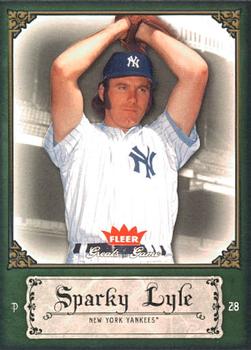2006 Fleer Greats of the Game #84 Sparky Lyle Front