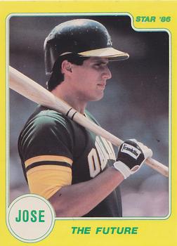 1986 Star Jose Canseco - Glossy #7 Jose Canseco Front