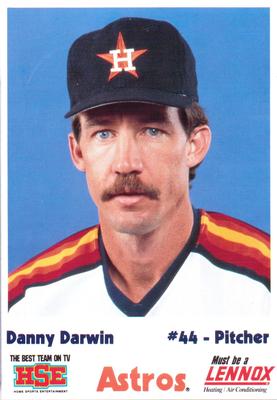 1990 HSE Lennox Houston Astros #NNO Danny Darwin Front