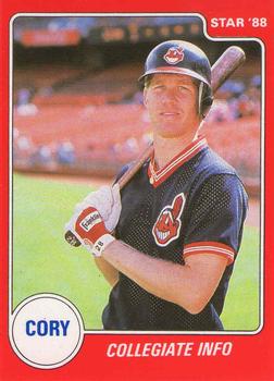 1988 Star Cory Snyder #5 Cory Snyder Front