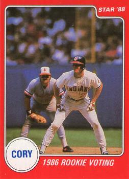1988 Star Cory Snyder #6 Cory Snyder Front