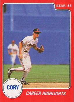 1988 Star Cory Snyder #9 Cory Snyder Front