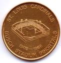 1966 Busch Stadium Immortals Coin Set #NNO Joe Medwick Back