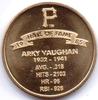 2007 Giant Eagle Pittsburgh Pirates Hall of Fame Coins #10 Arky Vaughan Back