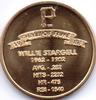 2007 Giant Eagle Pittsburgh Pirates Hall of Fame Coins #11 Willie Stargell Back