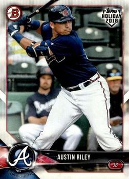 2018 Topps Holiday Bowman #TH-AR Austin Riley Front