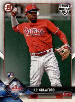 2018 Topps Holiday Bowman #TH-JC J.P. Crawford Front