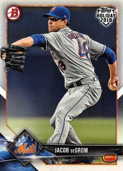 2018 Topps Holiday Bowman #TH-JDE Jacob deGrom Front