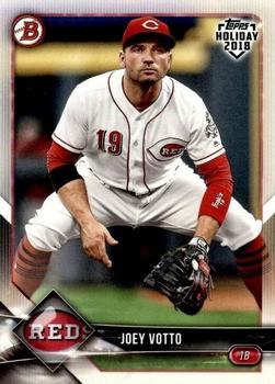 2018 Topps Holiday Bowman #TH-JV Joey Votto Front