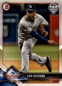 2018 Topps Holiday Bowman #TH-LS Luis Severino Front