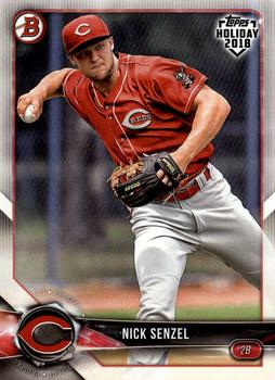 2018 Topps Holiday Bowman #TH-NS Nick Senzel Front