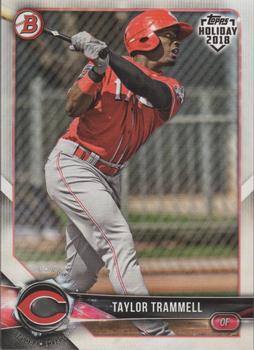 2018 Topps Holiday Bowman #TH-TT Taylor Trammell Front