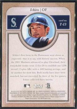 2018 Topps Transcendent Collection Japan Edition #T-I3 Ichiro Back