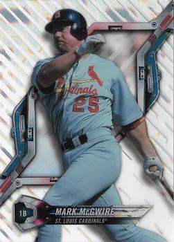 2018 Topps High Tek - Magma Diffractor #HT-MM Mark McGwire Front