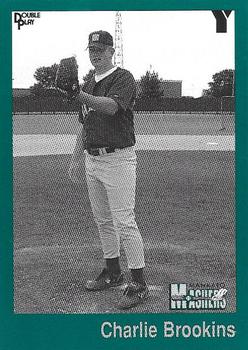1999 Double Play/YMCA Mankato Mashers #9 Charlie Brookins Front