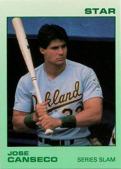 1989 Star Jose Canseco - Glossy #11 Jose Canseco Front