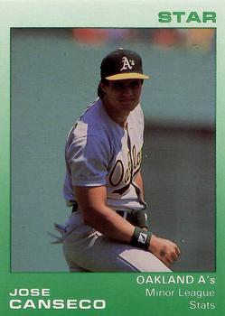 1989 Star Jose Canseco (White Name) #2 Jose Canseco Front
