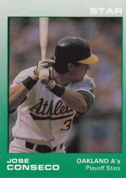 1989 Star Jose Canseco (Error) #5 Jose Canseco Front