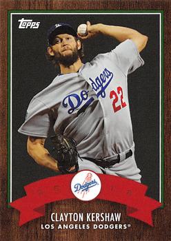 2018 Topps Advent Calendar #19 Clayton Kershaw Front