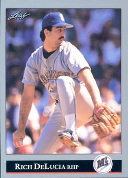 1992 Leaf #155 Rich DeLucia Front