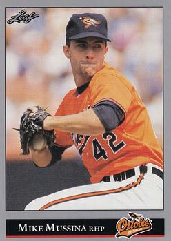 1992 Leaf #13 Mike Mussina Front