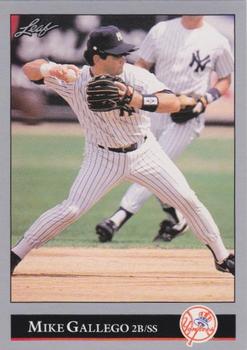 1992 Leaf #236 Mike Gallego Front