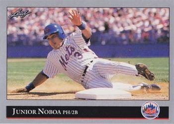 1992 Leaf #403 Junior Noboa Front