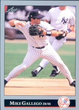 1992 Leaf #236 Mike Gallego Front
