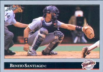 1992 Leaf #321 Benito Santiago Front