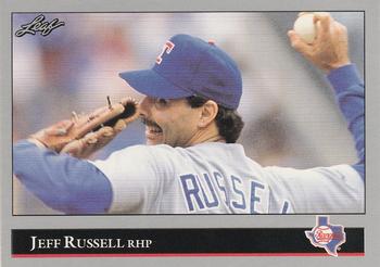1992 Leaf #90 Jeff Russell Front