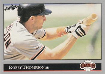 1992 Leaf #109 Robby Thompson Front