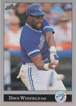 1992 Leaf #171 Dave Winfield Front