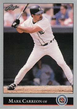 1992 Leaf #259 Mark Carreon Front