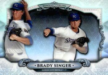 2018 Bowman Draft - Bowman Sterling Continuity #BS-BS Brady Singer Front