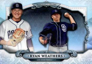 2018 Bowman Draft - Bowman Sterling Continuity #BS-RW Ryan Weathers Front