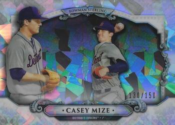 2018 Bowman Draft - Bowman Sterling Continuity Atomic Refractor #BS-CM Casey Mize Front