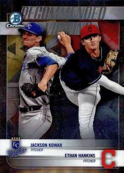2018 Bowman Draft - Recommended Viewing #RV-KH Jackson Kowar / Ethan Hankins Front