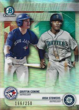 2018 Bowman Draft - Recommended Viewing Refractor #RV-CS Griffin Conine / Josh Stowers Front